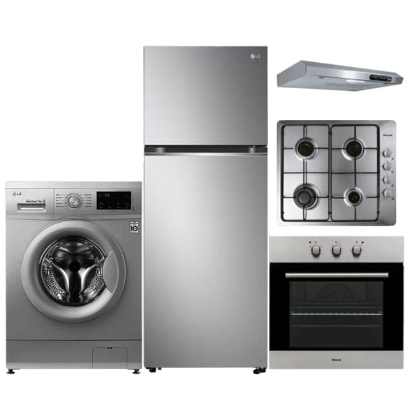 Pack mariage de 5 pièces des marques LG et FOCUS Pack mariage de 5 pièces des marques LG et FOCUS